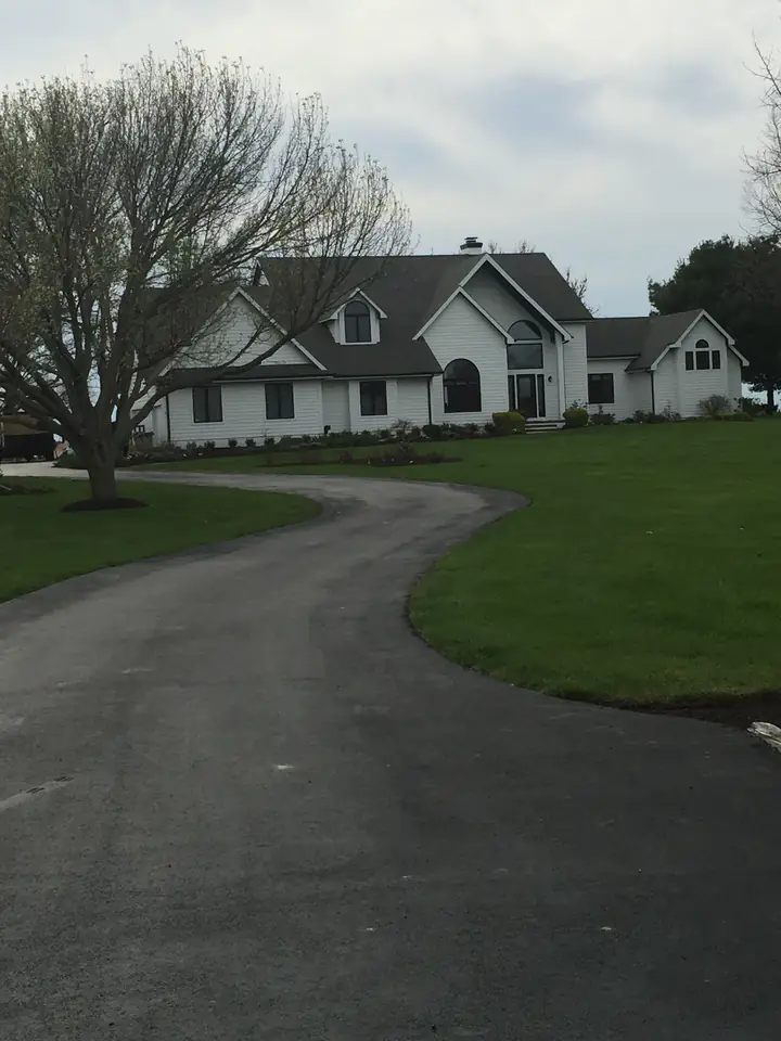 Driveway Paving S Curve Drive To Country Home Federalsburg Md
