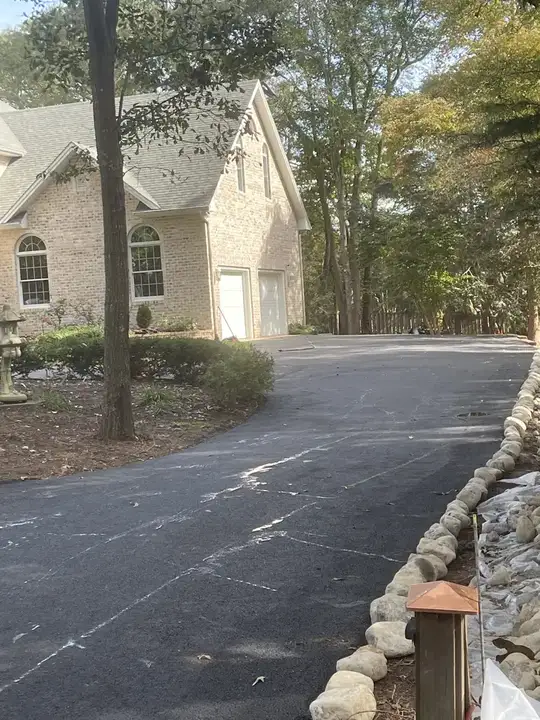 Driveway Resurfacing Overlay Past The Stone Wall Federalsburg Md